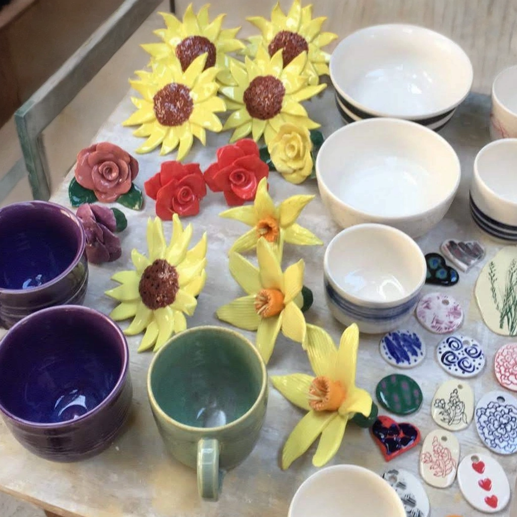 A spread of Wild & Potty ceramic work